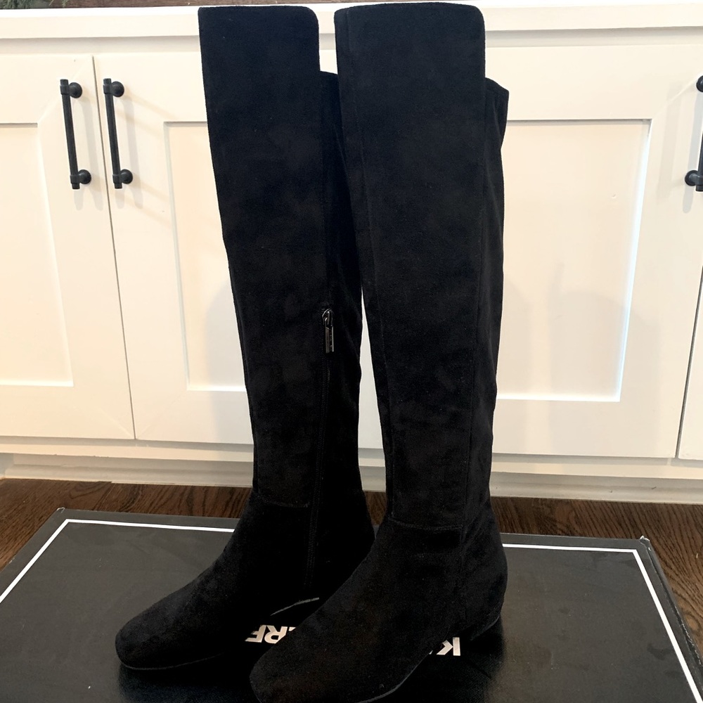 NEW Karl Lagerfield Knee Boots